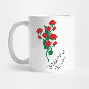 red rose Mug